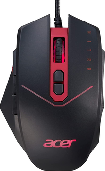 Mysz Acer Nitro Mouse Gaming II USB Black/Red (1742837)