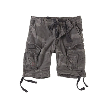 Шорты Airborne Vintage Shorts 4XL Black camo