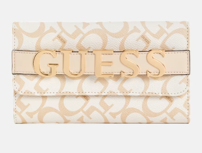 Кошелек-клатч Guess Tenerife Logo Fold-Over Clutch 14509438/G8947238 белый