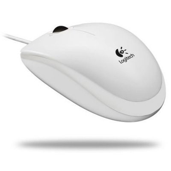 Мышь проводная Logitech B100 Business (910-003360) белая