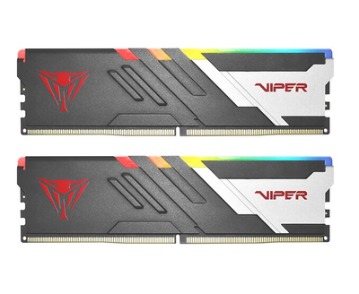 Модуль памяти Patriot DDR5 2x16GB/6400 Viper Venom RGB (PVVR532G640C32K)