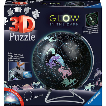 Puzzle 3D Ravensburger Globus Konstelacje 20.3 x 20 x 24 cm 180 elementów (4005556115440)