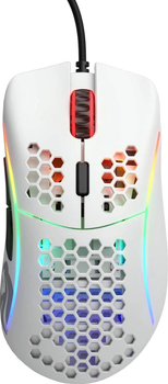 Mysz Glorious Model D Minus Matte USB White (GLO-MS-DM-MW)