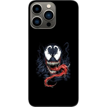 Силиконовый чехол SMTT для iPhone 13 Pro с картинкой Веном