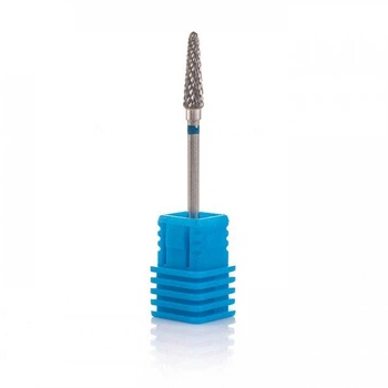 Фреза твердосплавна Nail Drill Конус 194 190 040 (синя насічка)