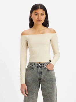 Топ жіночий Levi's 311680639 M Бежевий (1159833110)