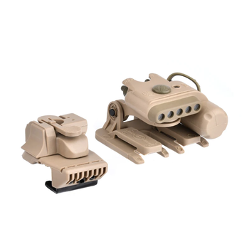 Ліхтар Airsoft Wadsn Gen 3 на шолом Бежевий (Kali) KL603