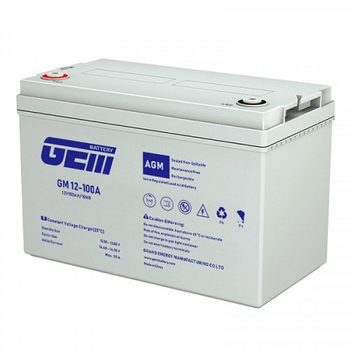 Аккумуляторная батарея GEM Battery GS 12-100 AGM 12V 100A