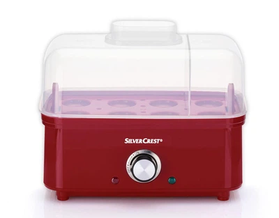 Яйцеварка электрическая Silver Crest SHME 400 A1 Аппарат для хот-догов Красный