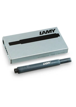 Чернильный картридж LAMY Tinte T10 чёрный 5 шт (набор) (1602075) 4014519416173