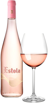 Вино Estola Rosado La Mancha DO розовое сухое 0.75 л 12.5% (8410479010301)