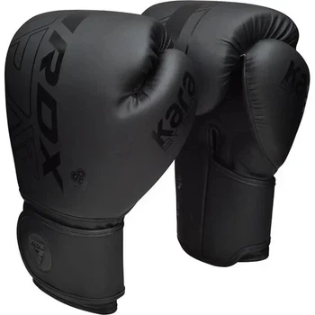 Боксерські рукавиці RDX F6 Kara Matte Black 14 унцій