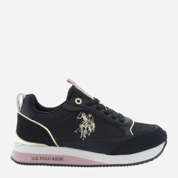 Buty sportowe damskie do kostki U.S. Polo Assn uspfrisby004w-blk 38 Czarne (8055197449790)