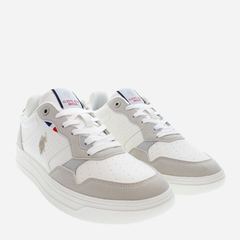 Sneakersy męskie do kostki U.S. Polo Assn uspkosmo001m-whi 43 Białe (8055197488249)