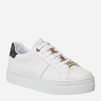 Sneakersy damskie do kostki Guess gssfljgieele12white 39 Białe (7626101672651)