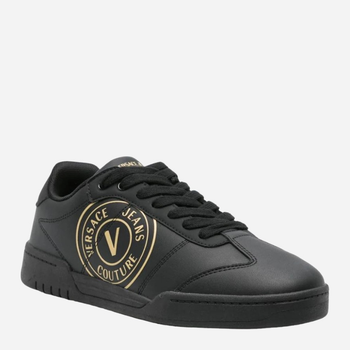 Чоловічі кеди низькі Versace jeans vjc76ya3sd1zpa54g89 43 Чорні (8052019606027)