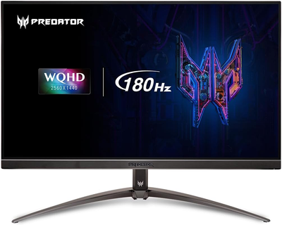 Монитор 27" Acer Predator XB273UV3bmiiprx (UM.HX3EE.313) 2K QHD / IPS Agile-Splendor / 180Hz / 1ms (GtG) / 8-Bit / DCI-P3 95% / Delta E<1 / DisplayHDR 400 / AMD FreeSync Premium / Adaptive-Sync