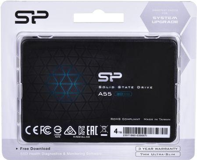 SSD накопичувач Silicon Power A55 4 TB (SP004TBSS3A55S25)