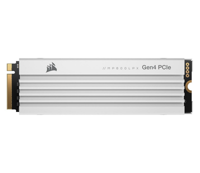SSD накопичувач Corsair MP600 PRO LPX 4 TB White (CSSD-F4000GBMP600PLPW)