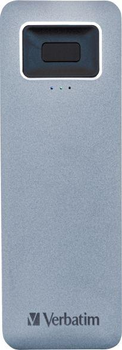 SSD накопичувач Verbatim Executive Fingerprint Secure 1 TB Grey (53657)