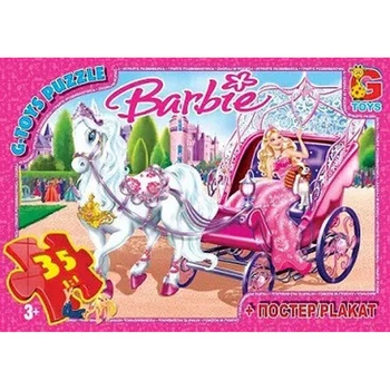 Пазлы детские "Barbie" BA006 35 элементов