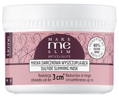 Маска Lirene Make Me Slim! Anticellulite для похудения серная для тела 200 г (5900717085541)