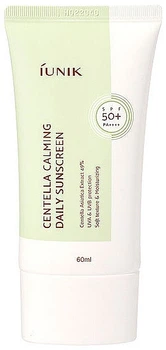 Солнцезащитный крем с экстрактом центеллы - Iunik Centella Calming Daily Sunscreen SPF50+ 60ml (1139194-132883)
