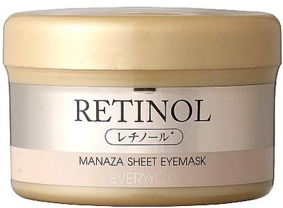 Патчи для глаз с ретинолом - Everyyou Retinol Manaza-Sheet Eyemask 120шт (1318907-2498688)