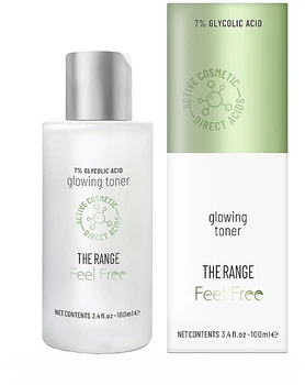 Тонер для обличчя з гліколевою кислотою - Feel Free The Range 100ml (1195787-120536) Glycolic Acid Glowing Toner