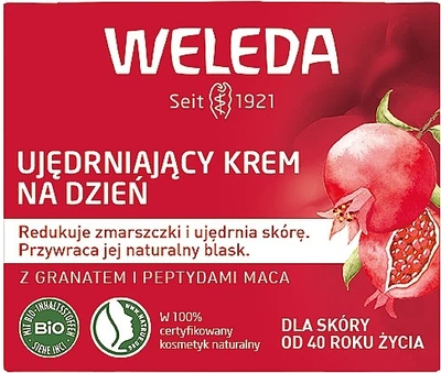 Укрепляющий дневной крем с гранатом и пептидами мака - Weleda Pomegranate & Poppy Peptide Firming Day Cream 40ml (1195757-120736)