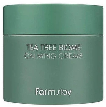 Крем с чайным деревом для проблемной кожи лица - FarmStay Tea Tree Biome Calming Cream 80ml (1074697-4989275)