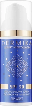 Колагеновий захисний антивіковий денний крем - Dermika Luxury Neocollagen SPF50 50ml (1208783-138670)