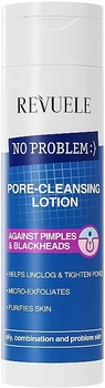 Лосьон против прыщей и черных пятнышек - Revuele No Problem Pore-Cleansing Lotion 200ml (1257286-136518)