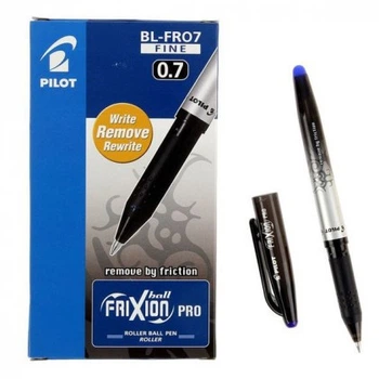 Ручка Pilot Frixion пиши-стирай 0,7 мм чорна
