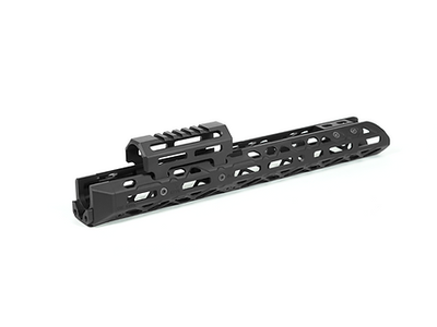 Длинное цевье КРУК CRC 1U004A M-LOK Armor Black с короткой накладкой