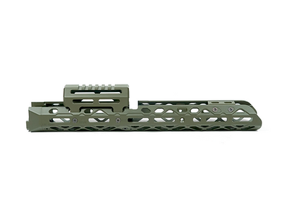 Довга цівка Crook CRC 1U004A M-LOK ODGreen з короткою накладкою