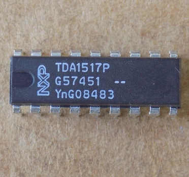 Микросхема NXP TDA1517P оригинал ( замена для CD1517CP , YD1517P , SA7454 ), DIP18