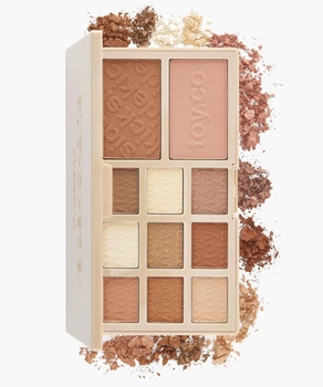 Палетка для макіяжу Toy Factory Sidekick One Face Palette, Essential Neutrals, 9*1.2 г, 2*5 г (604213)