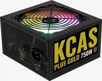Блок живлення AeroCool KCAS Plus Gold 750W (AEROPGSKCAS+RGB750-G)