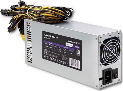Блок живлення Qoltec Gaming Miner PCI-E 1800W (50349)