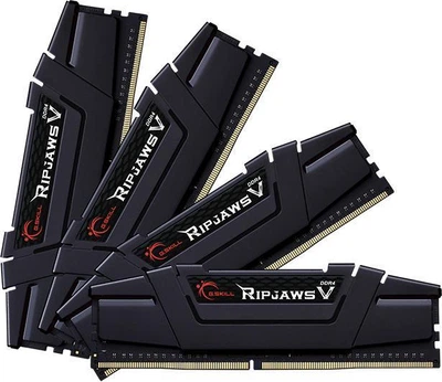 Пам'ять для настільних комп'ютерів G.Skill 64 GB (4x16GB) DDR4 3200 MHz Ripjaws V (F4-3200C16Q-64GVK)