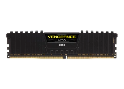 Пам'ять для настільних комп'ютерів Corsair 8 GB DDR4 3000 MHz Vengeance LPX Black (CMK8GX4M1D3000C16)