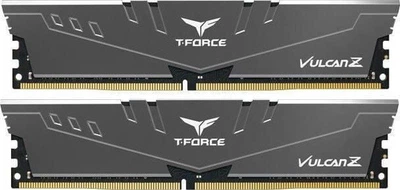 Пам'ять для настільних комп'ютерів Team 16 GB (2x8GB) DDR4 3200 MHz T-Force Vulcan Z Gray (TLZGD416G3200HC16CDC01)