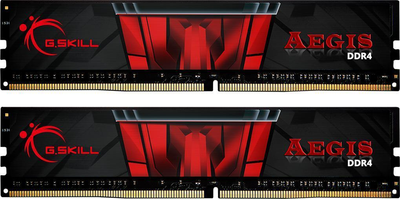Пам'ять для настільних комп'ютерів G.Skill 32 GB DDR4 (2x16GB) 2400 MHz AEGis (F4-2400C15D-32GIS)