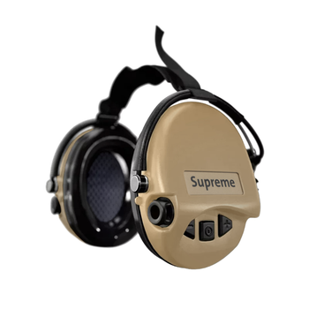 Навушники активні Sordin Supreme Mil AUX Neckband Sand Sand (76308-05-INV)