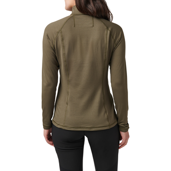 Термореглан женский 5.11 Tactical Women's Stratos 1/4 Zip XL RANGER GREEN