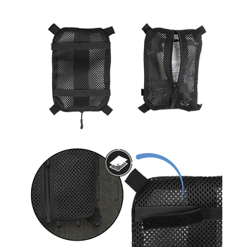 Підсумок універсальний сітчастий Sturm Mil-Tec® Mesh Bag with VelcroBlack