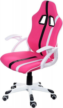 Комп’ютерне крісло для геймера Giosedio FBL012 Pink/White
