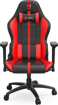 Комп'ютерне крісло для геймера SPC Gear SR400 Red