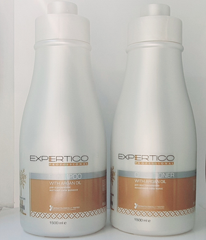 Набір для догляду за волоссям Expertico Argan Oil шампунь та кондиціонер з аргановим маслом 3000 мл